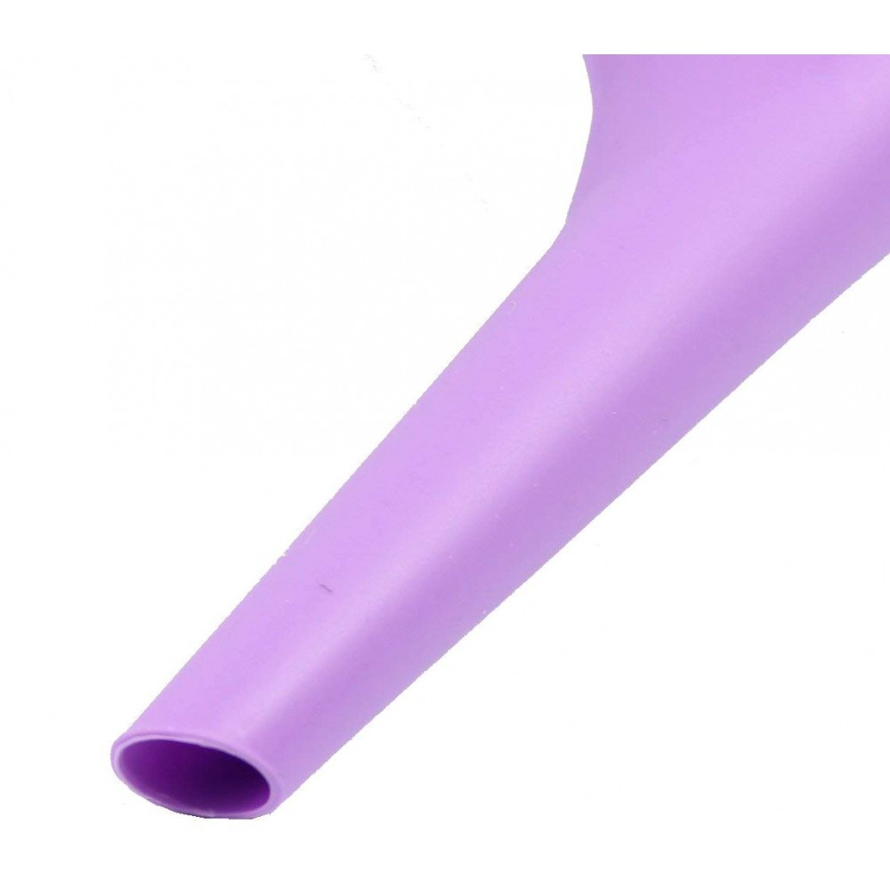 Cono in silicone urinatoio portatile per donne discreto riutilizzabile 176084