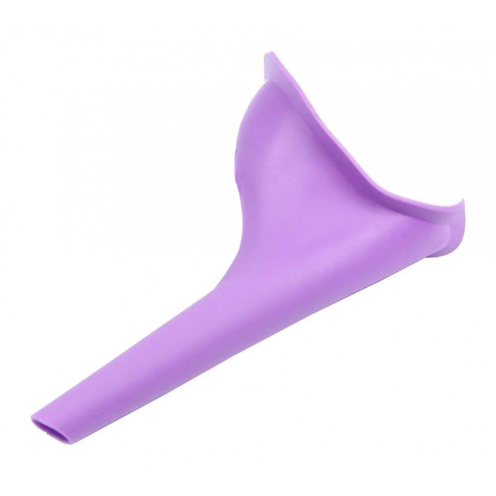 Cono in silicone urinatoio portatile per donne discreto riutilizzabile 176084