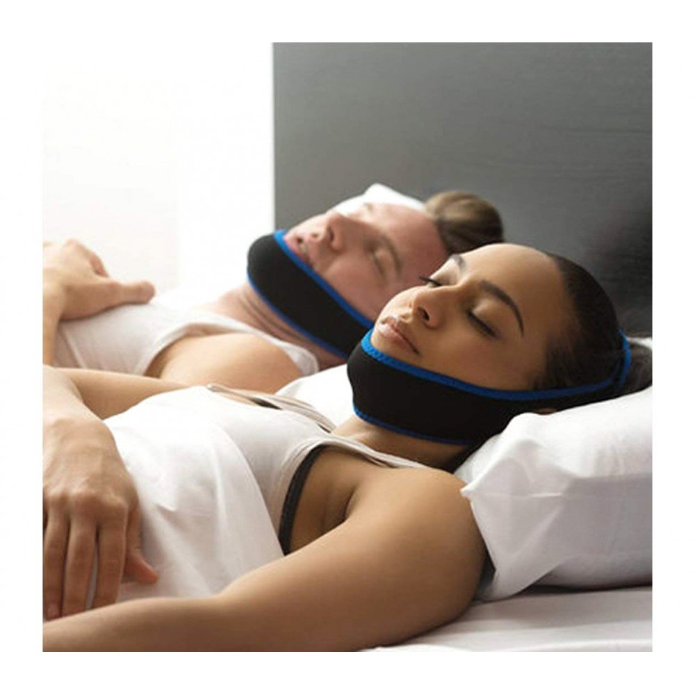 Fascia elastica mandibolare anti roncopatie-bruxismo notturno 176350 regolabile