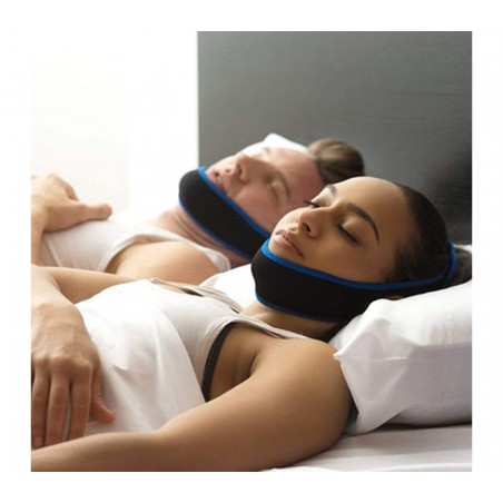 Fascia elastica mandibolare anti roncopatie-bruxismo notturno 176350 regolabile