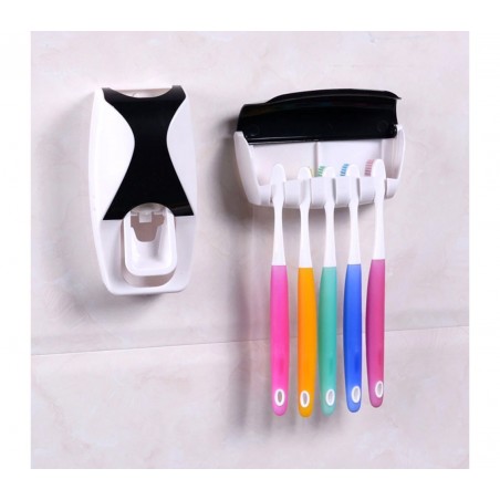 kit 178545 Dispencer automatico per dentifricio e custodia per spazzolini