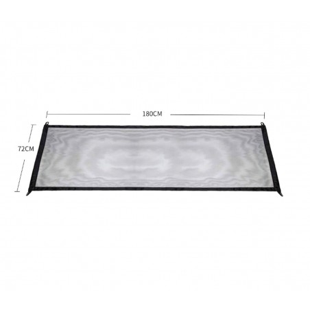 Barriera per cani semirigida per interni ed esterni 182788 aggancio a muro