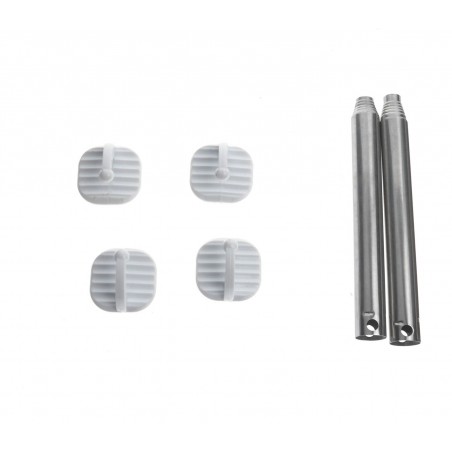 Barriera per cani semirigida per interni ed esterni 182788 aggancio a muro