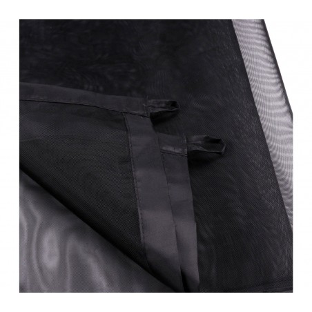 Barriera per cani semirigida per interni ed esterni 182788 aggancio a muro