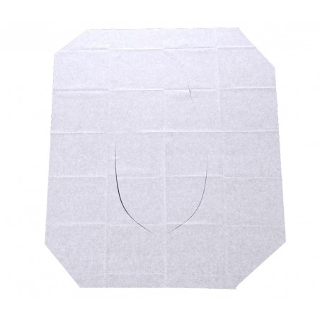 055991 Pack da 10 pezzi di salviette copriwater monouso da viaggio per water