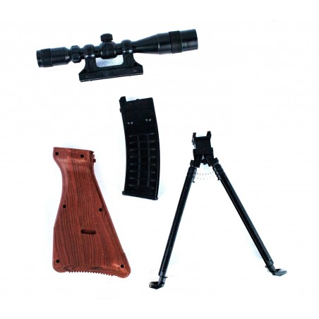 434017 Fucile a pallini BB 6mm con cavalletto e parti separabili 434017 Fucile a pallini BB 6mm con cavalletto e parti separabili