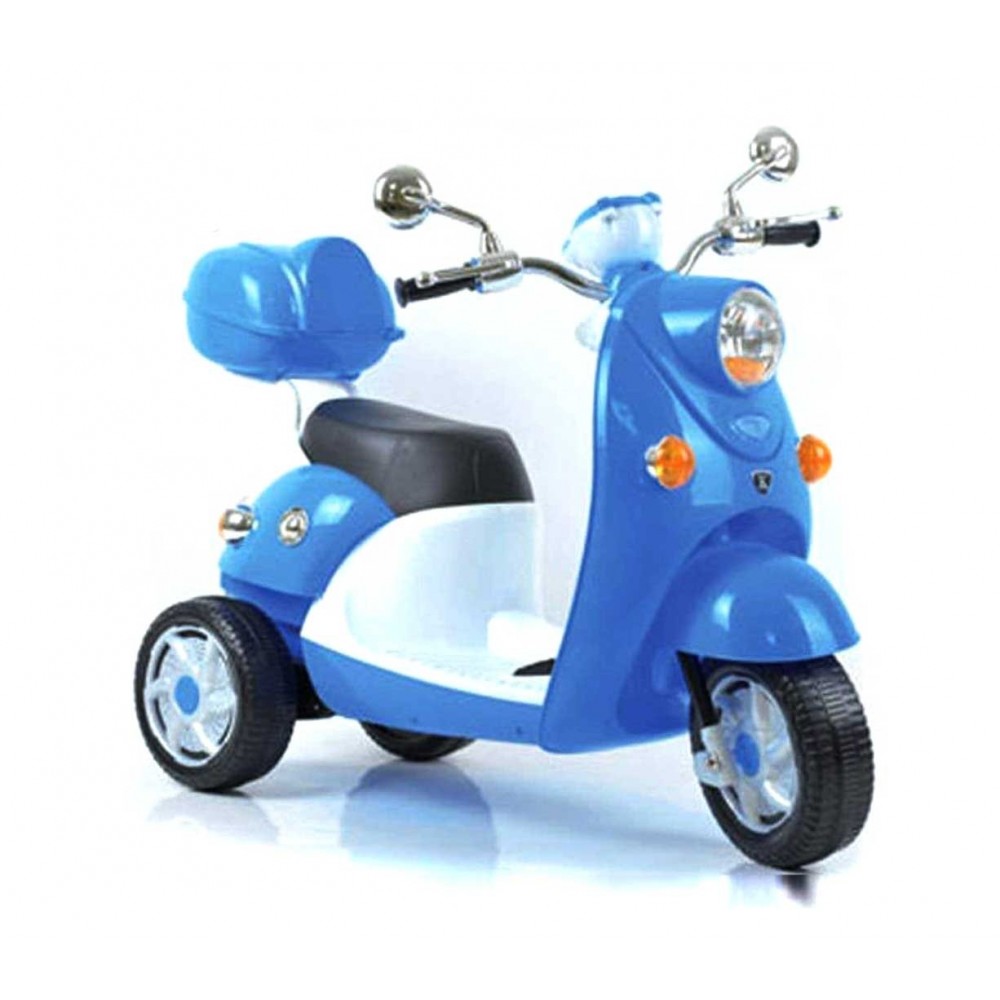 SCOOTER 6V per bambini GV-4776 con bauletto, musica, suoni e luci