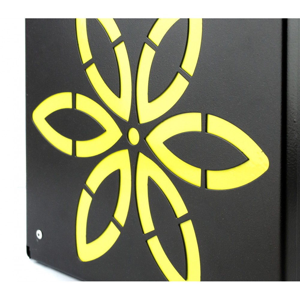 Cassetta Postale Fiore ARTIGIAN FERRO Art. 730 e con serratura 20X8X29 cm