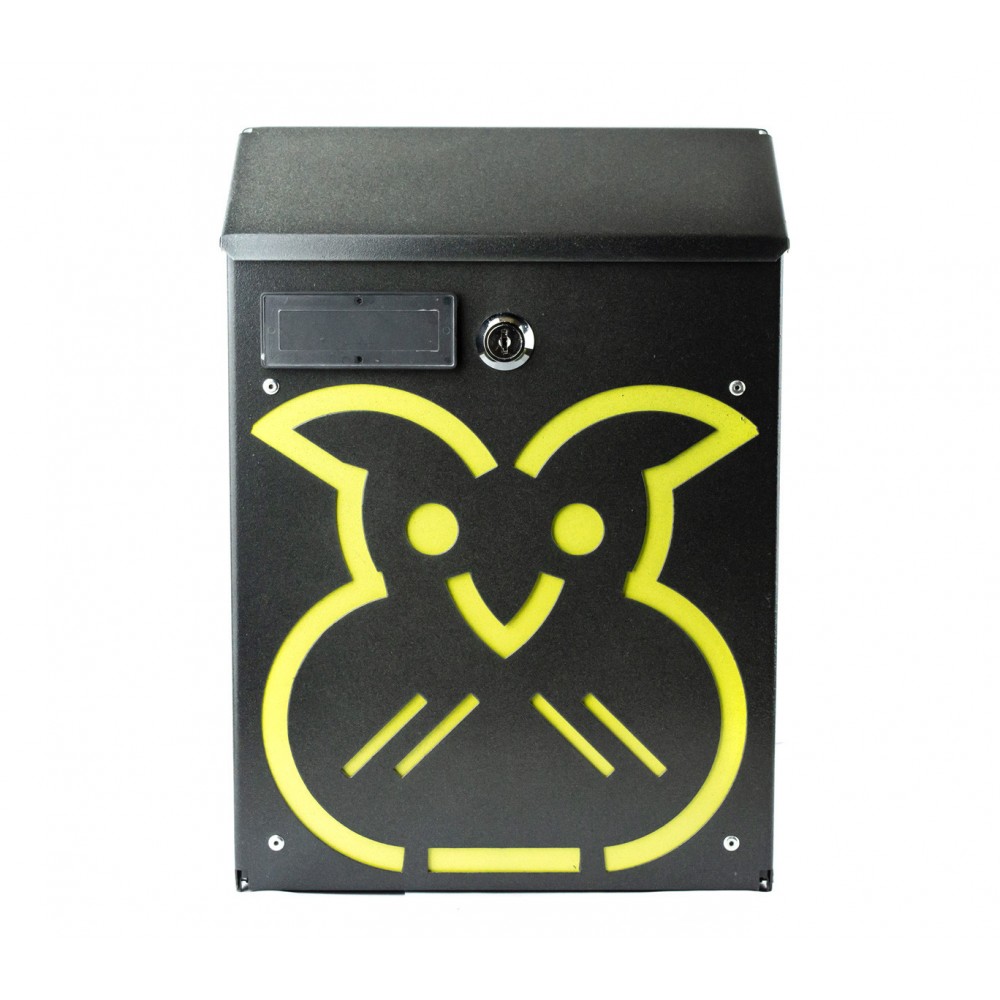 Cassetta Postale Gufo ARTIGIAN FERRO Art. 730d con serratura 20X8X29 cm