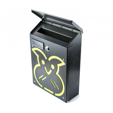Cassetta Postale Gufo ARTIGIAN FERRO Art. 730d con serratura 20X8X29 cm