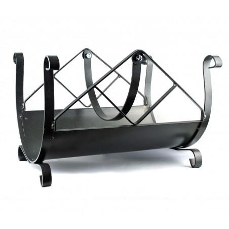 Portalegna in ferro battuto PRAGA Artigianferro art 604 con manico regolabile