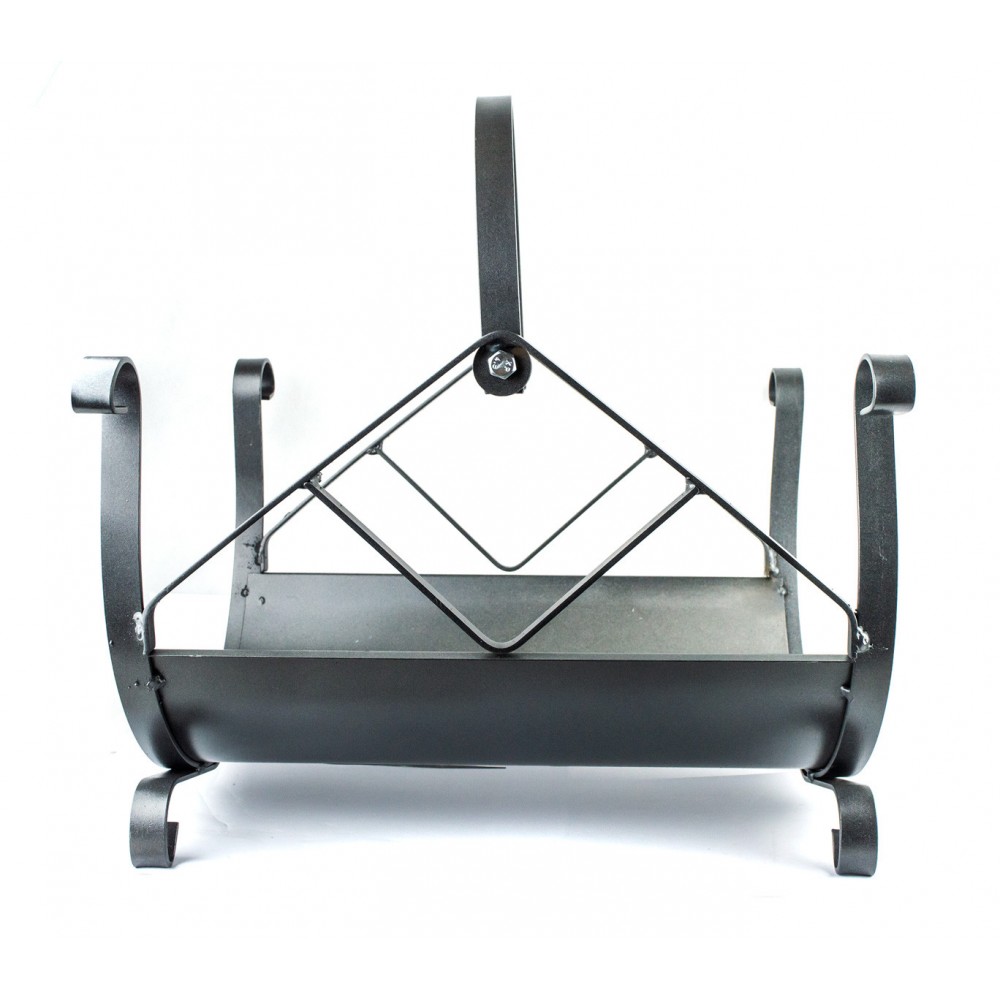 Portalegna in ferro battuto PRAGA Artigianferro art 604 con manico regolabile