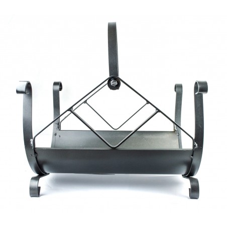 Portalegna in ferro battuto PRAGA Artigianferro art 604 con manico regolabile