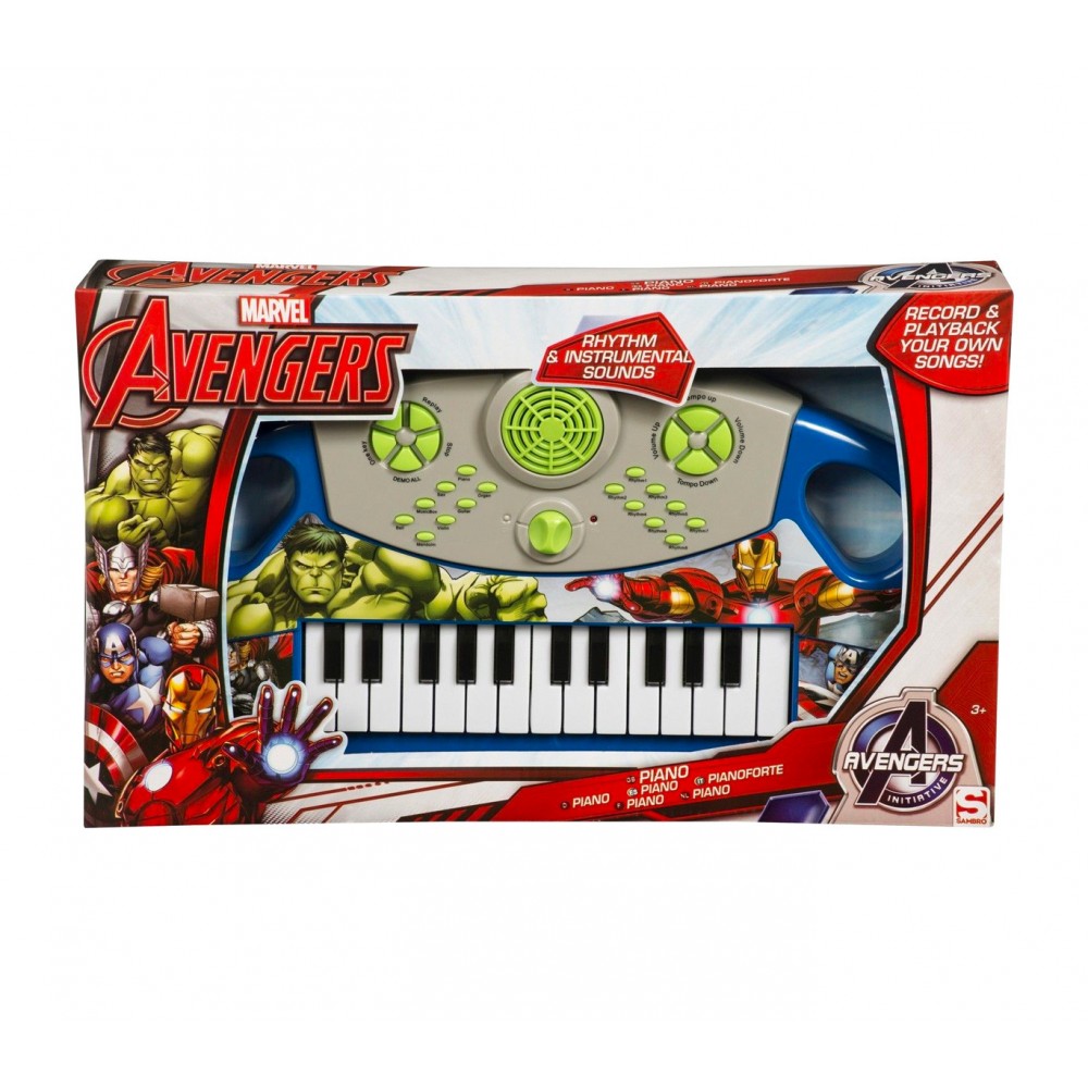 Tastiera AVE-3076 25 Tasti Avengers suoni programmabili e batteria elettronica 