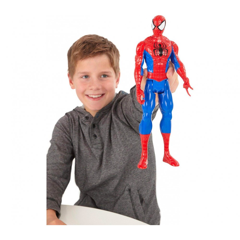 A1517 Marvel Ultimate Spiderman action figure snodabile serie eroi titanici 