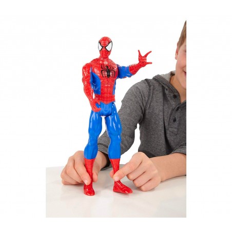 A1517 Marvel Ultimate Spiderman action figure snodabile serie eroi titanici 