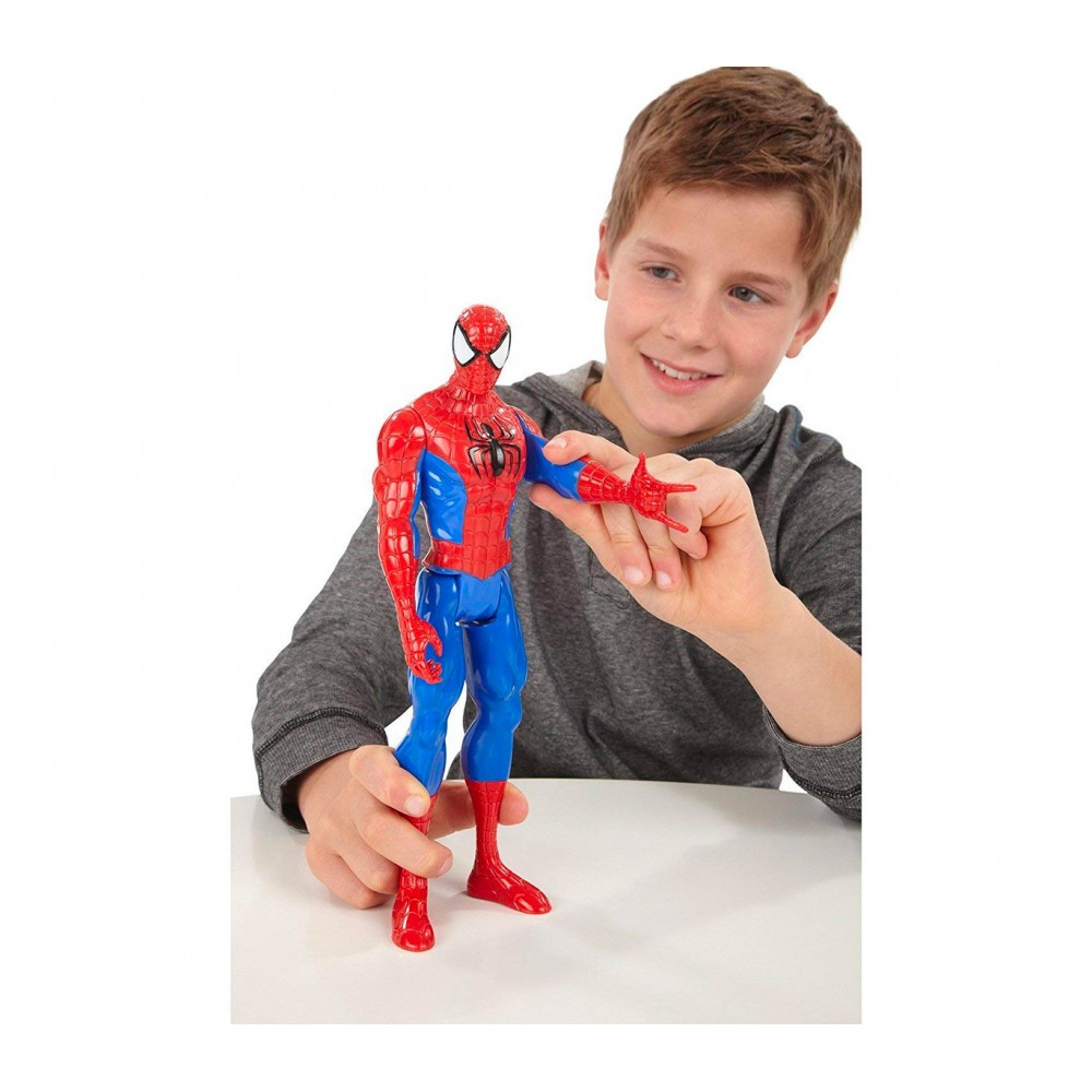 A1517 Marvel Ultimate Spiderman action figure snodabile serie eroi titanici 