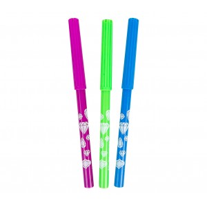 SHI-y17 Shimmer & Shine bambole da colorare con pennarelli inclusi 2