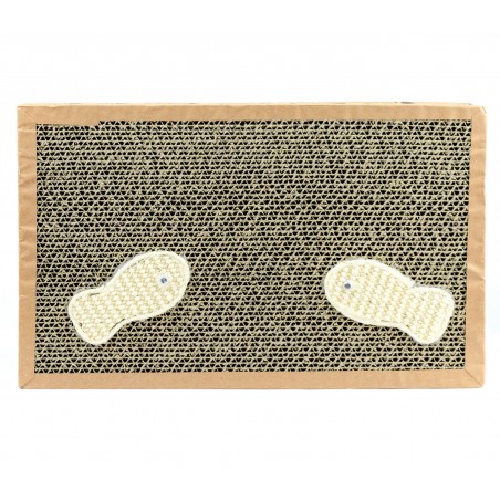 Tiragraffi NOBLEZA per gatti 026432 cartone pressato 38.2x23x4 cm FISHING Box Tiragraffi NOBLEZA per gatti 026432 cartone pressato 38.2x23x4 cm FISHING Box