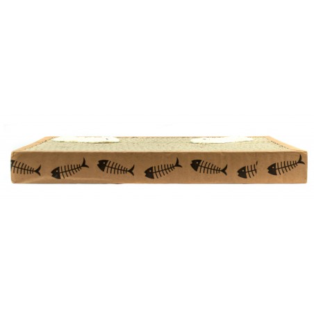 Tiragraffi NOBLEZA per gatti 026432 cartone pressato 38.2x23x4 cm FISHING Box Tiragraffi NOBLEZA per gatti 026432 cartone pressato 38.2x23x4 cm FISHING Box