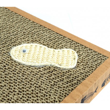 Tiragraffi NOBLEZA per gatti 026432 cartone pressato 38.2x23x4 cm FISHING Box Tiragraffi NOBLEZA per gatti 026432 cartone pressato 38.2x23x4 cm FISHING Box