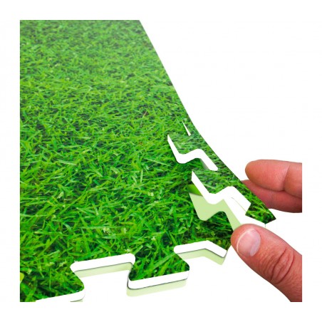 Tappeto puzzle eva 4 pz da gioco 443668 ERBETTA componibile 60x60x1 cm