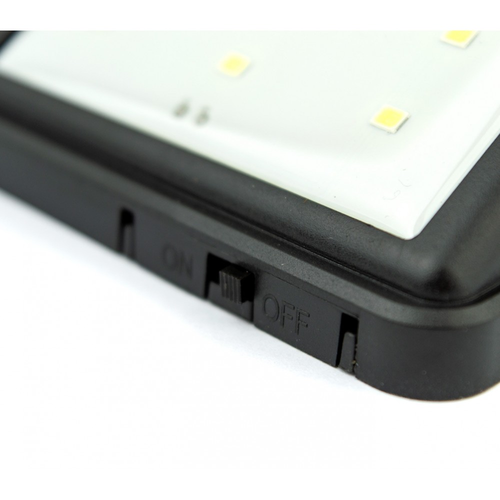 Lampada 8 led energia solare SUPER BRIGHT sensore di movimento e crepuscolare