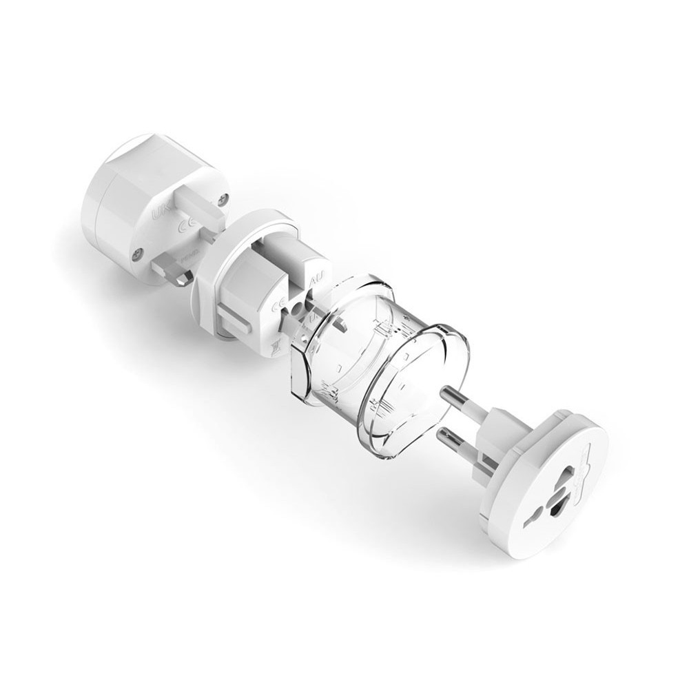 Adattatore per Prese elettriche internazionale da 125V 6A a 250V 13A 16 modalità