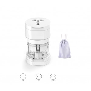 Adattatore per Prese elettriche internazionale da 125V 6A a 250V 13A 16 modalità