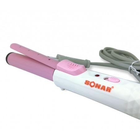 Piastra ferro arricciacapelli ceramica SN012 per ricci e boccoli 160°