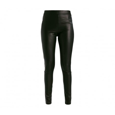 OV3302 Leggings donna mod. Yaten in pelle lucida con interno felpato 