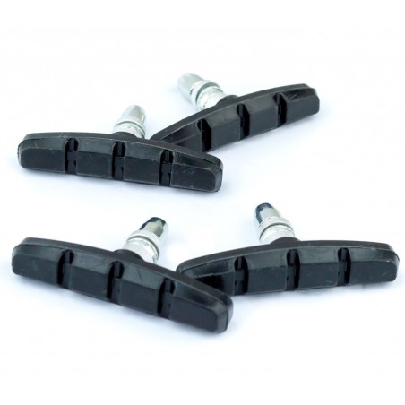 PDR A24297 4 Pattini freno per biciclette per cerchi in alluminio attacco a dado