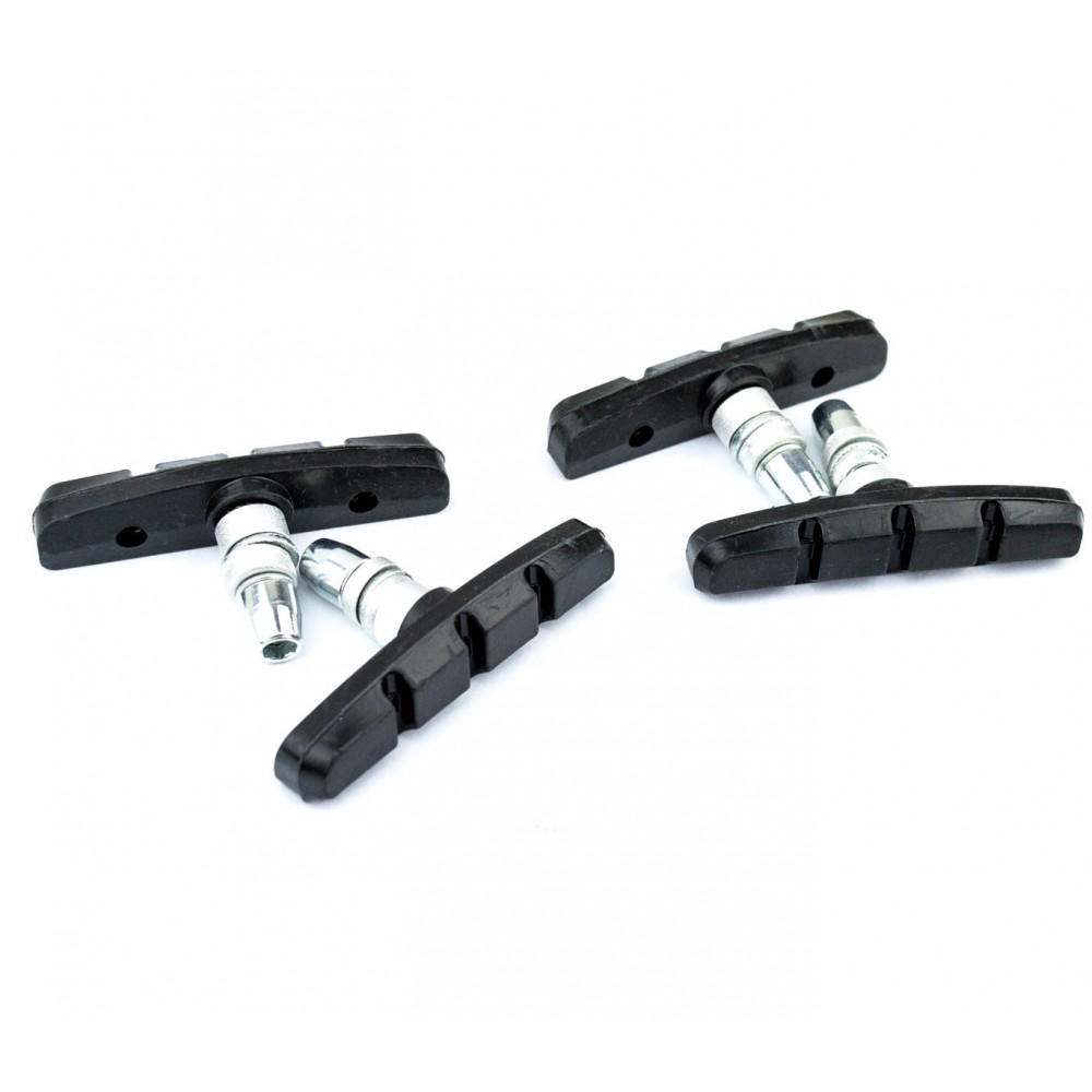 PDR A24297 4 Pattini freno per biciclette per cerchi in alluminio attacco a dado