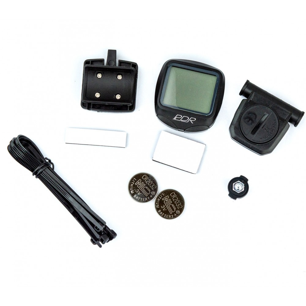 PDR A13030G Tachimetro ed Odometro da Bicicletta con 5 funzioni selezionabili