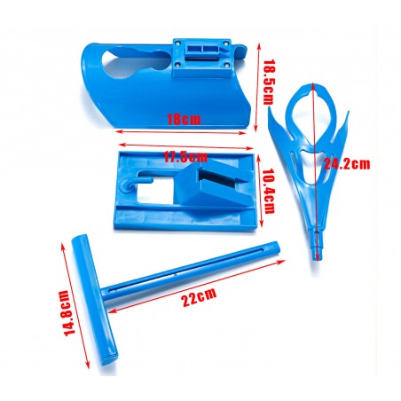 Supporto Infila e Sfila calzini telescopico salva schiena con sistema automatico