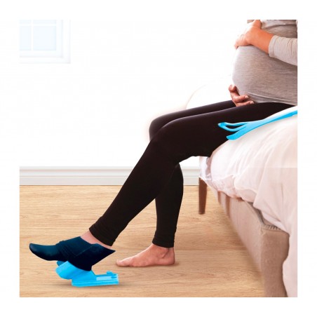 Supporto Infila e Sfila calzini telescopico salva schiena con sistema automatico