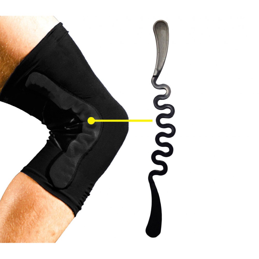 Power Knee Fascia elastica tutore ginocchio in neoprene con sistema a molle