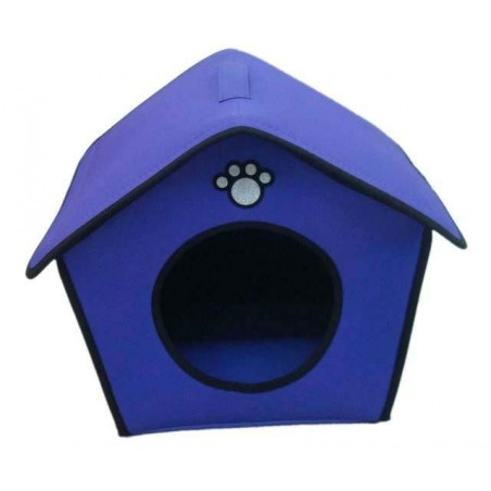 Cuccia a forma di casetta per cani diversi colori e misure