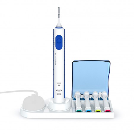 182962 Porta spazzolino elettrico igenico con porta testine e sportellino