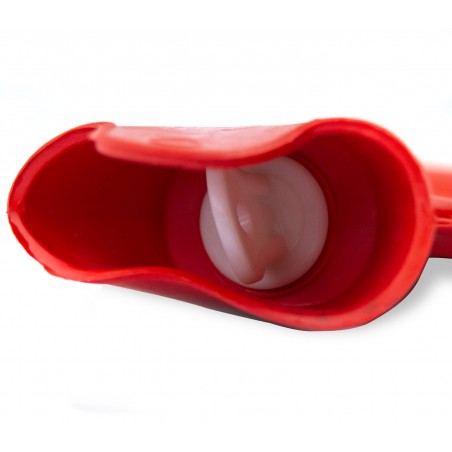 382673 Borsa acqua calda in gomma naturale con tappo ermetico e lamelle radianti