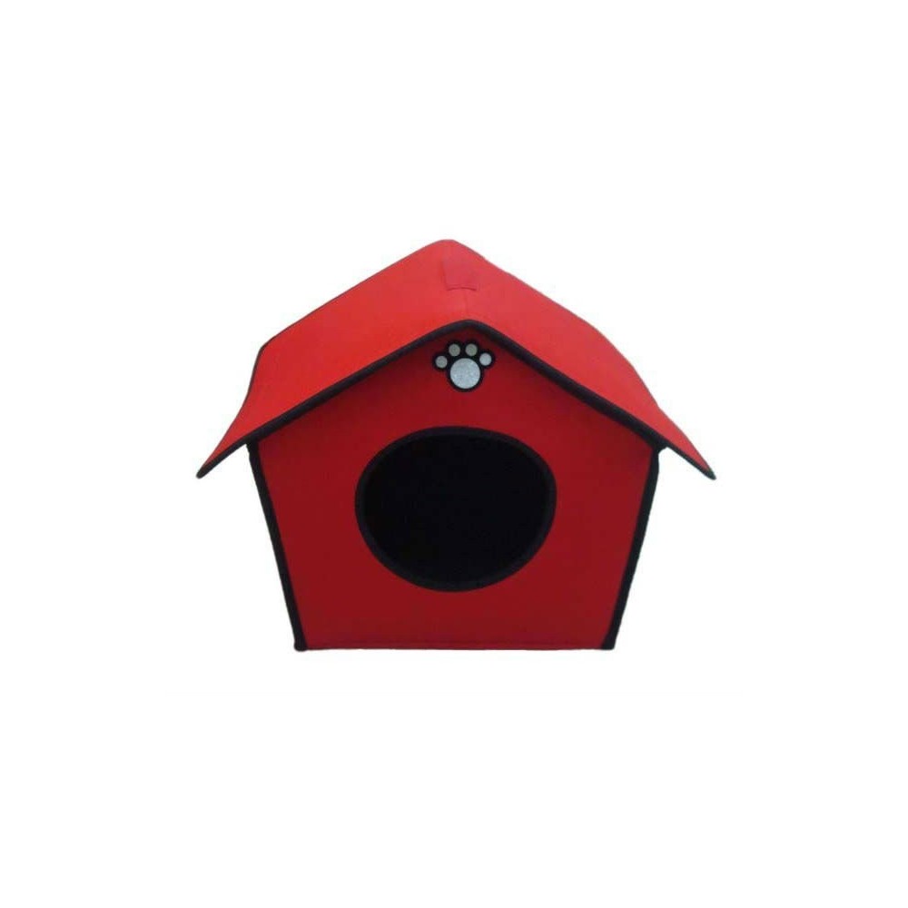 Cuccia a forma di casetta per cani diversi...