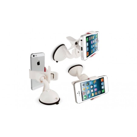 Supporto universale a pinza smartphone navigatori gps multifunzione