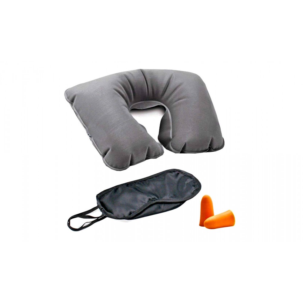 851094 Kit da viaggio Travel Comfort mascherina cuscino e tappi anti rumore