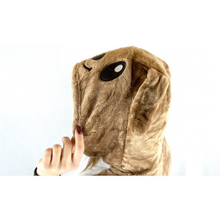 Pigiama intero UNISEX Cosplay da Animale a tuta felpato Canguro da XS a XXL
