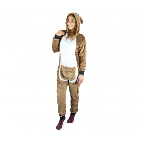 Pigiama intero UNISEX Cosplay da Animale a tuta felpato Canguro da XS a XXL