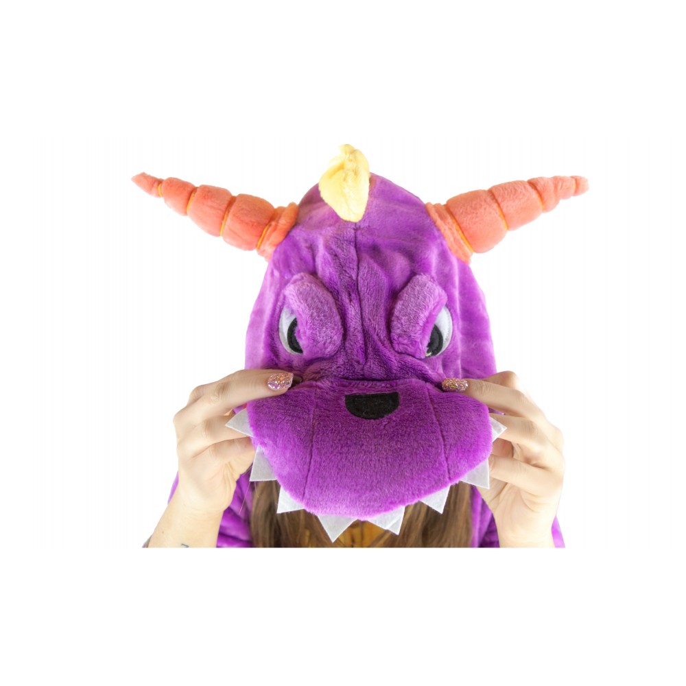 Pigiama intero UNISEX Cosplay da Animale a tuta felpato mod. Drago da XS a XXL