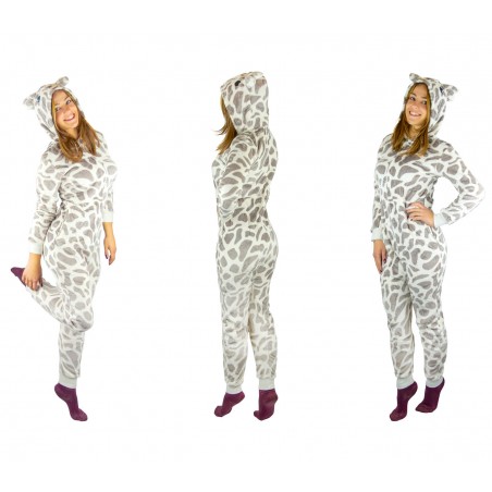 Pigiama intero UNISEX Cosplay da Animale a tuta felpato mod. Giraffa da XS a XXL