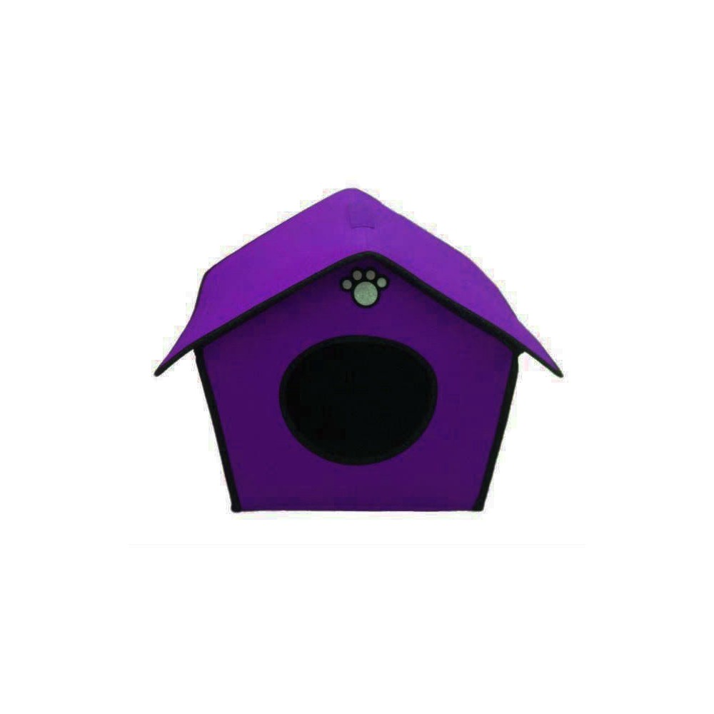 Cuccia a forma di casetta per cani diversi...