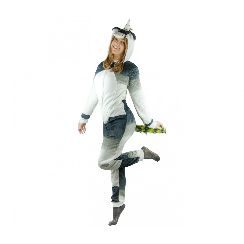 Pigiama intero Cosplay due colori a tuta felpato UNISEX mod. Wizard da XS a XXL