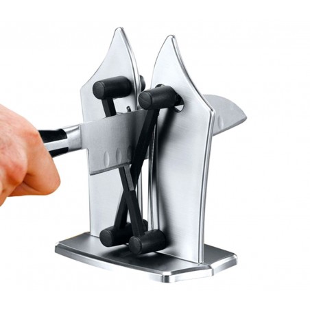 182641 Affila coltelli e lame universale automatico 3 in 1 con sistema a molla